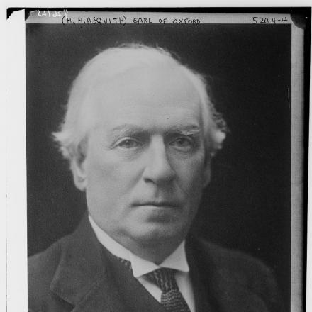 Il leader dell'opposizione liberale britannica Herbert Henry Asquith. © Congress Library pnp_ggbain.30559