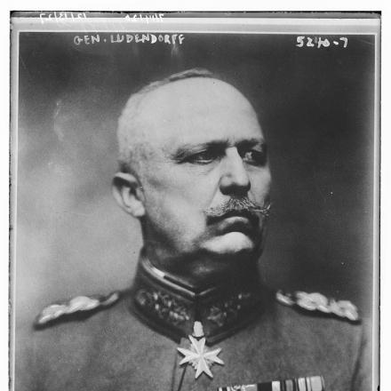 Il Generale Erich Ludendorff.  © Congress Library pnp_ggbain.30813