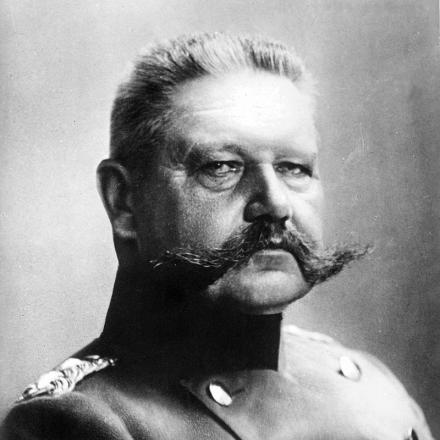 Il Generale Paul Von Hindenburg© Congress Library  ggbain 17773 