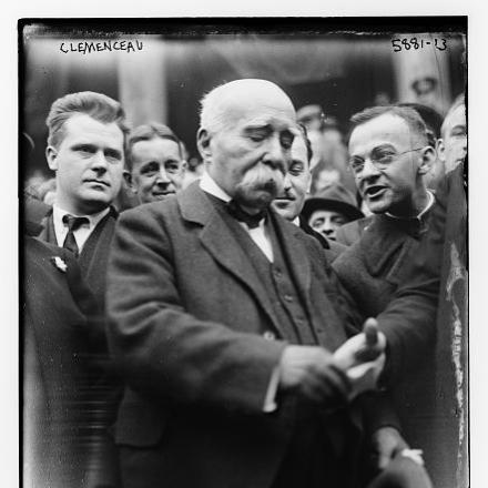 Il Primo Ministro francese Georges Benjamin Clemenceau. © Congress Library ggbain.35251