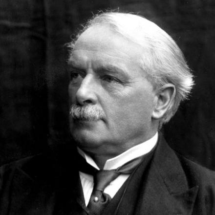 Ministro della Guerra inglese, David Lloyd George