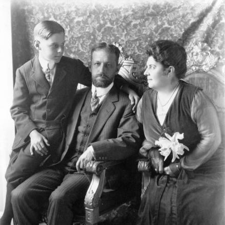 Il Presidente cubano Mario Menocal e la sua famiglia