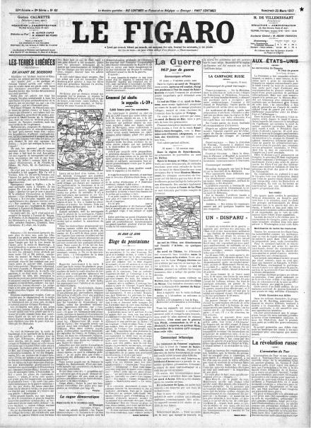 LA PRIMA PAGINA DE LE FIGARO